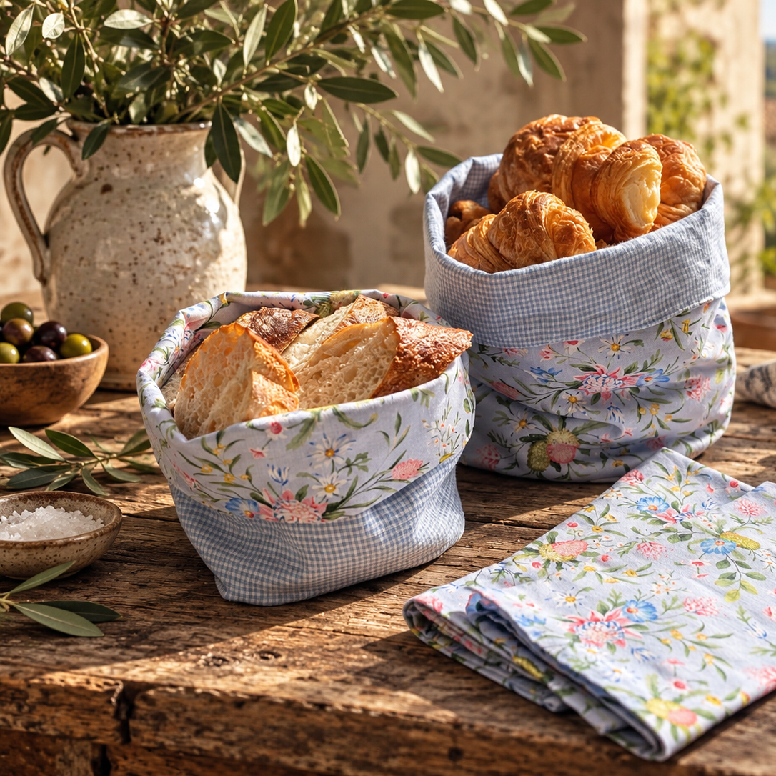Capri European Bread Basket