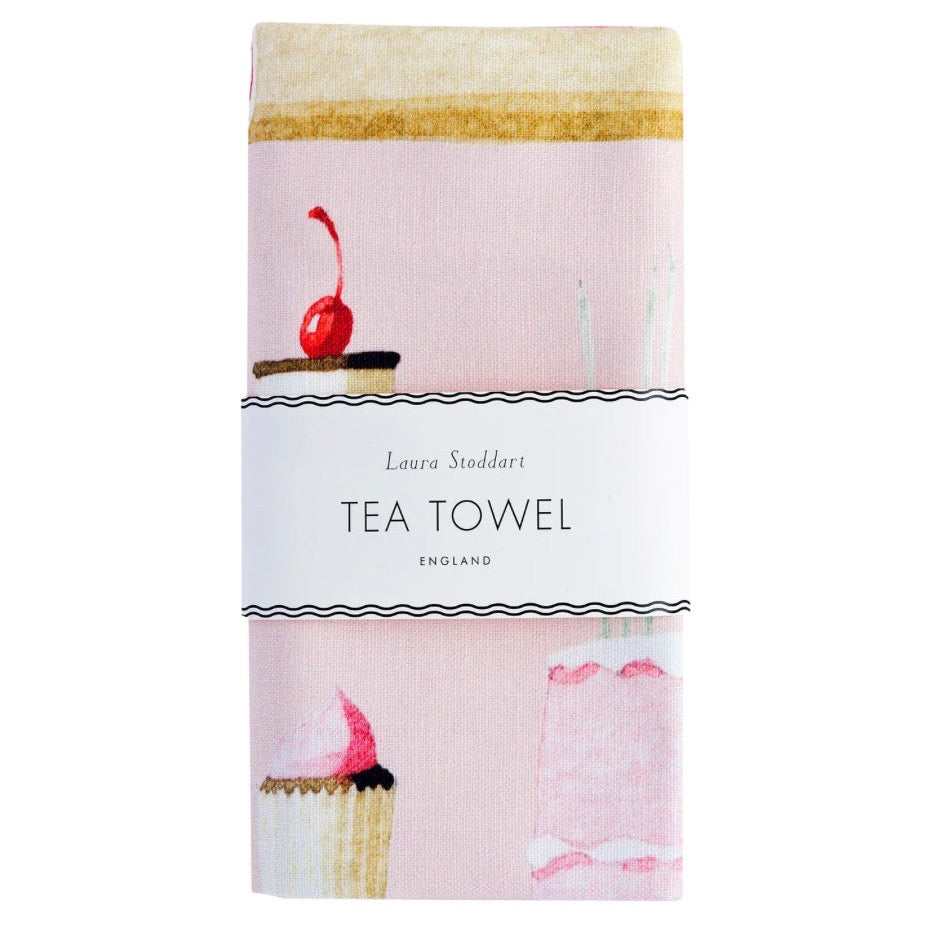 Cakes Tea Towel