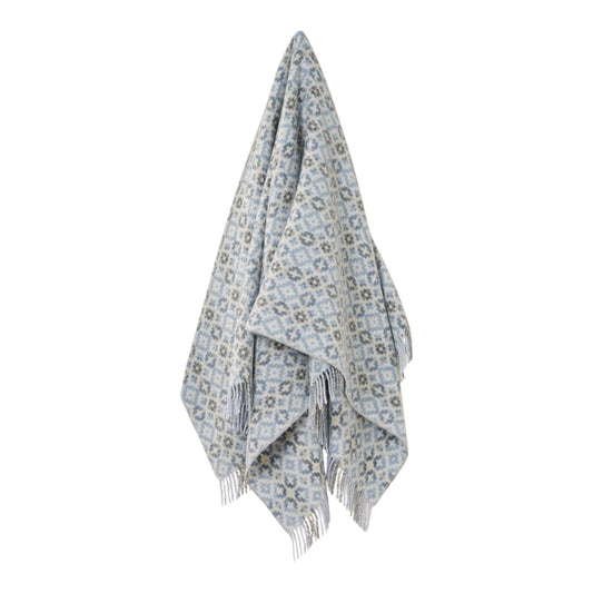 Dartmouth Blue Throw