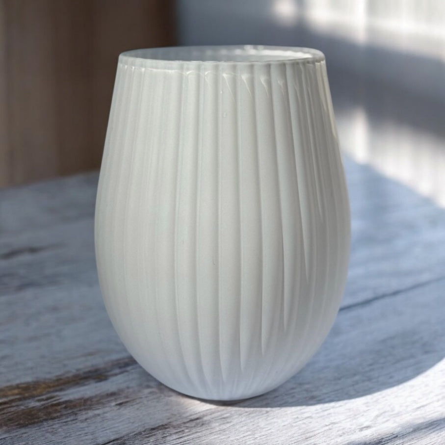 Vintage Rib White