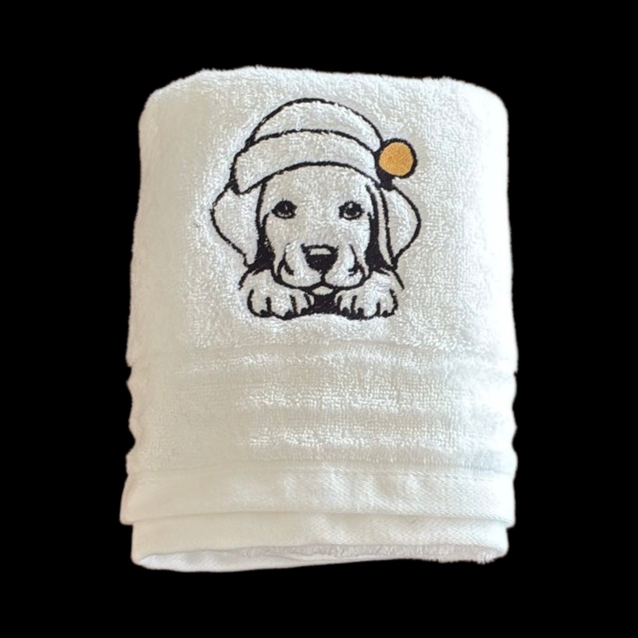 Guest Towel Christmas Lab