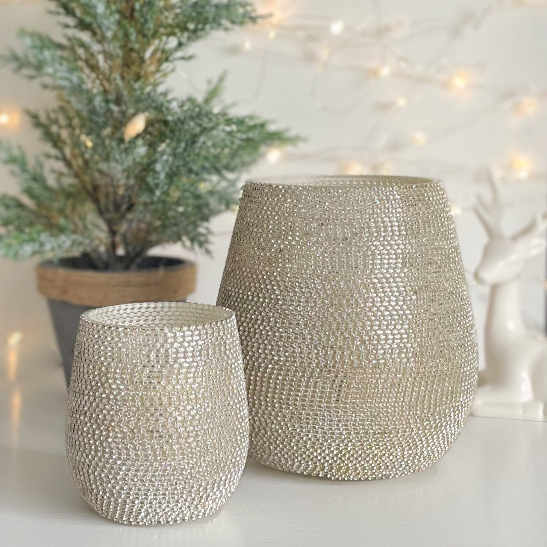 Silver Jumbo Bling | Scented Candle