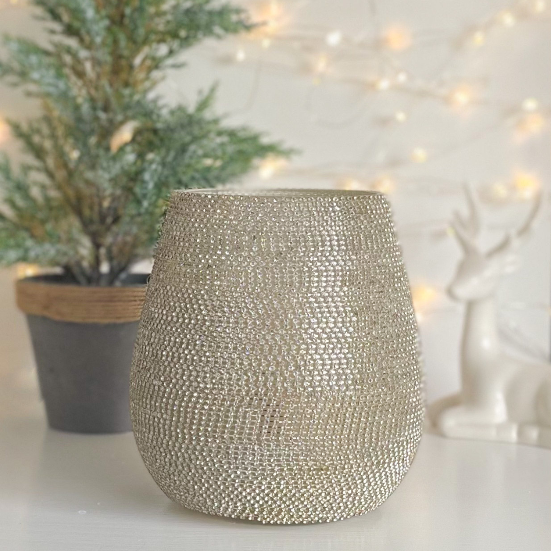 Silver Jumbo Bling | Scented Candle