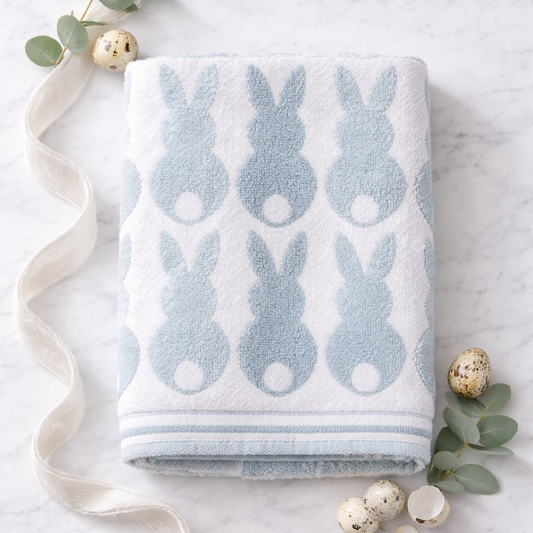 Blue Bunny Guest Towel