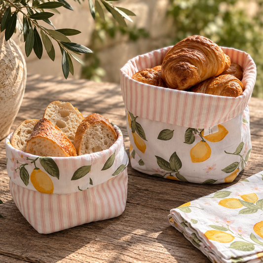 Amalfi Lemons Bread Basket