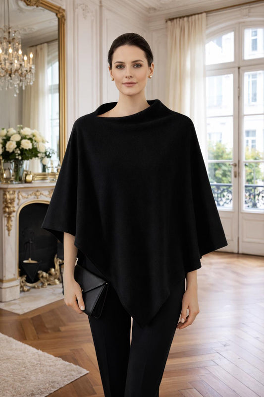 Paris Cashmere Poncho