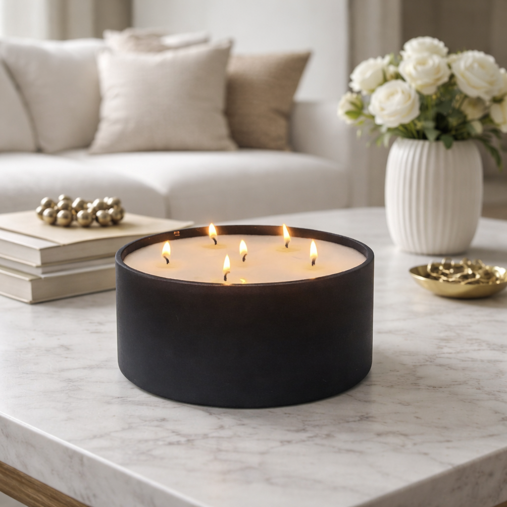 La Scodella Candle Black