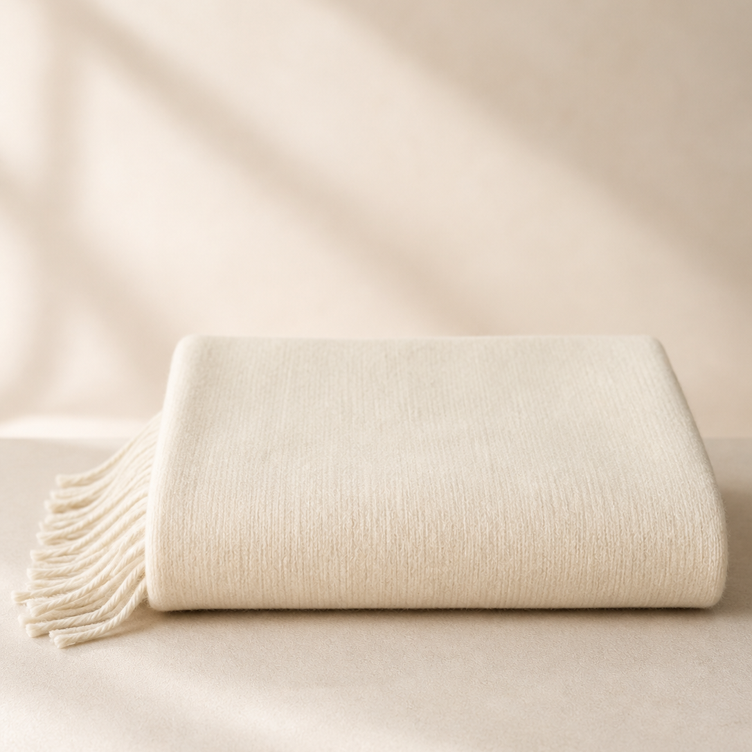 Maddison Throw Cream