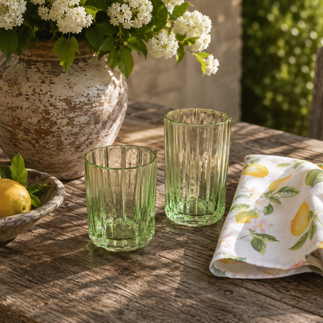Amalfi Tumblers Green