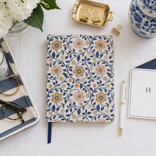 Roja Indigo Plain Paper Note Book