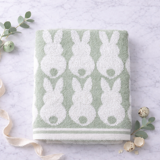 Bunny Towel Soft Green
