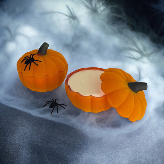 Halloween Pumpkin Candle