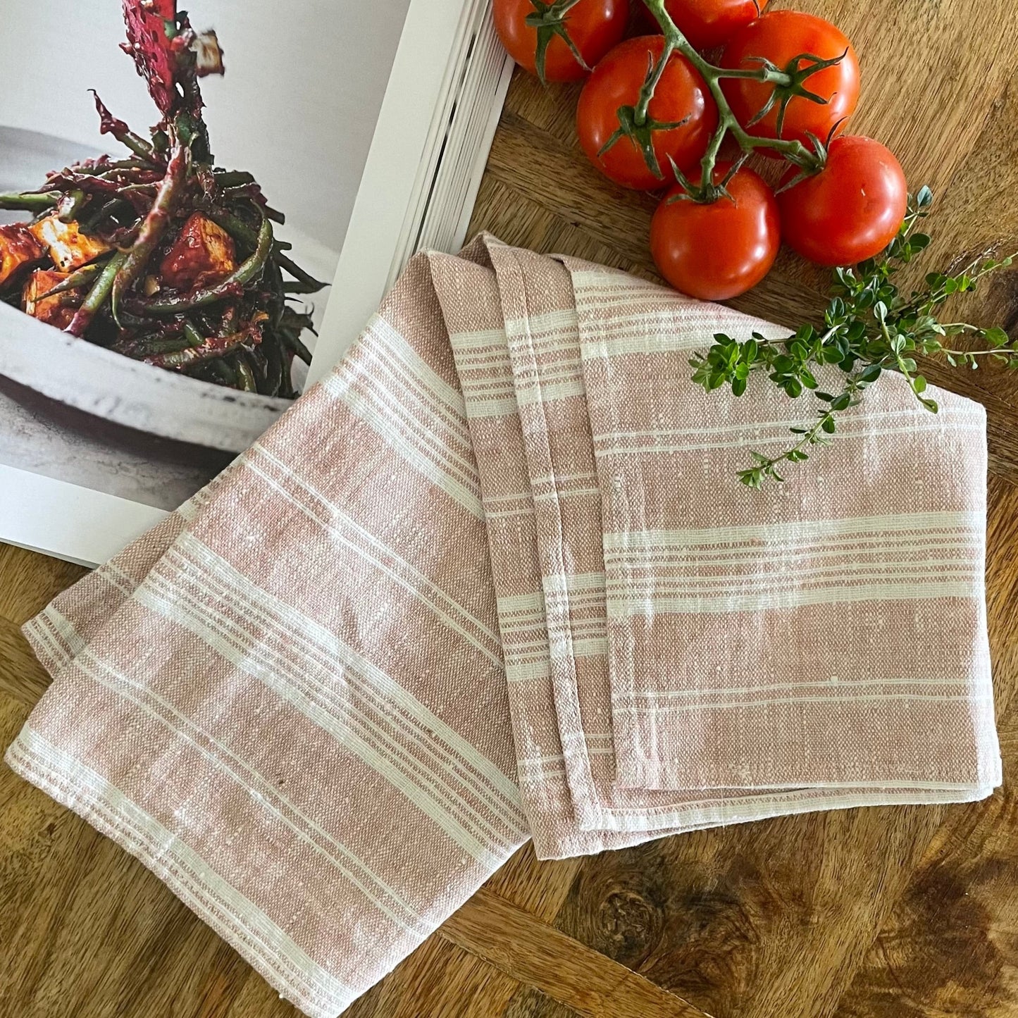 Lucia Multi Stripe Tea towel