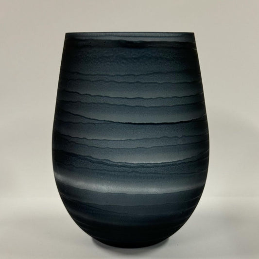 Wave Candle Black