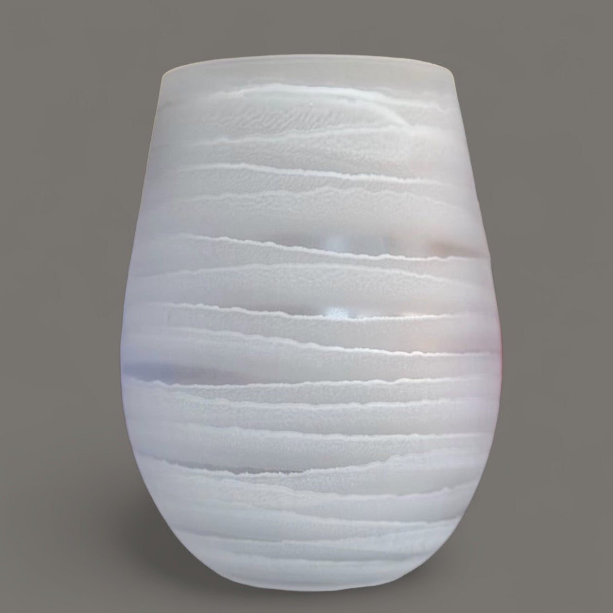 Wave Candle White