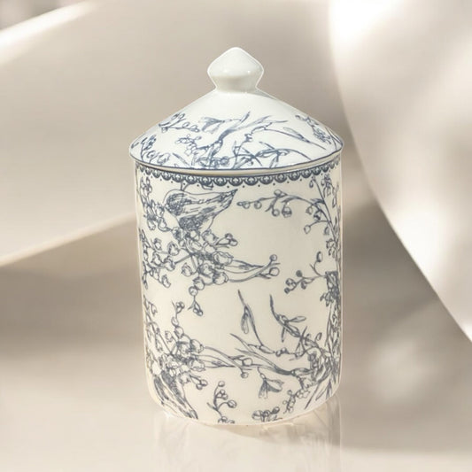 Bluebell China Canister Candle
