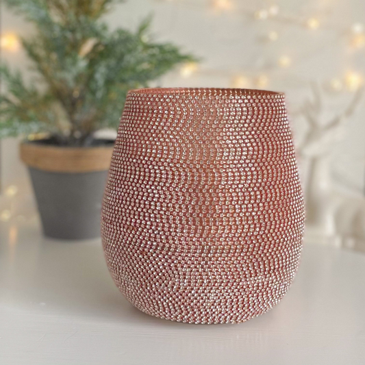 Jumbo Rose Gold Bling  | Scented Candle